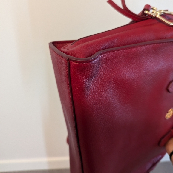 Tory Burch red Brody tote crossbody - Picture 12 of 15